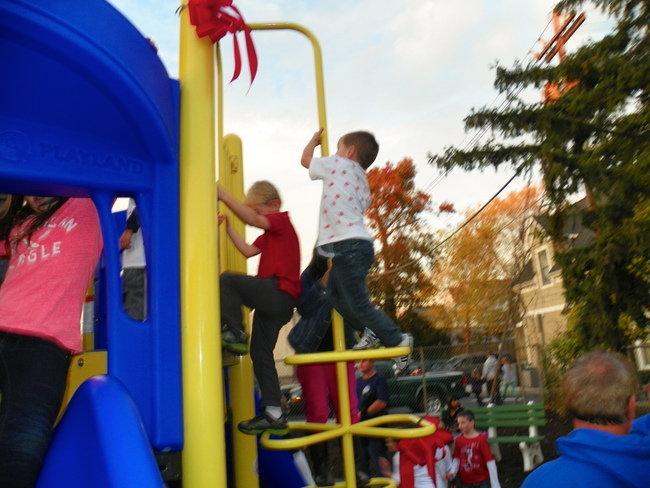 Dedication of the Avielle Richman Playground