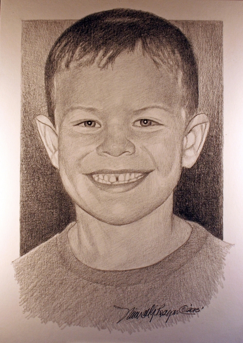 Jack Pinto Portrait created by artist Michael G. Reagan