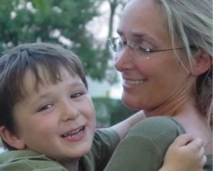 Jesse with his Mom, Scarlett