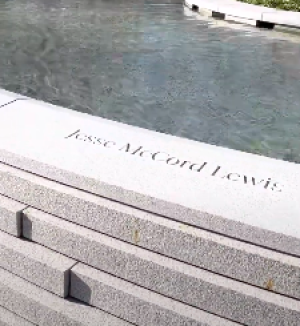 Jesse's Name on the Sandy Hook Permanent Memorial