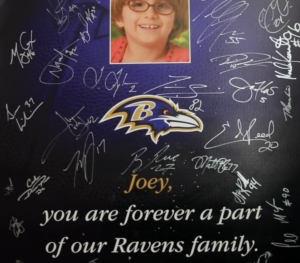 Baltimore Ravens Honor Joey