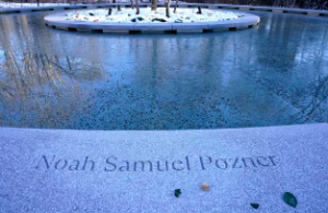 Noah's Name on the Sandy Hook Permanent Memorial