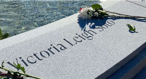 Victoria's Name on the Sandy Hook Permanent Memorial